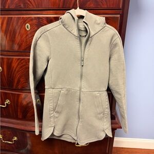 lululemon athletica Gray Hooded Jacket